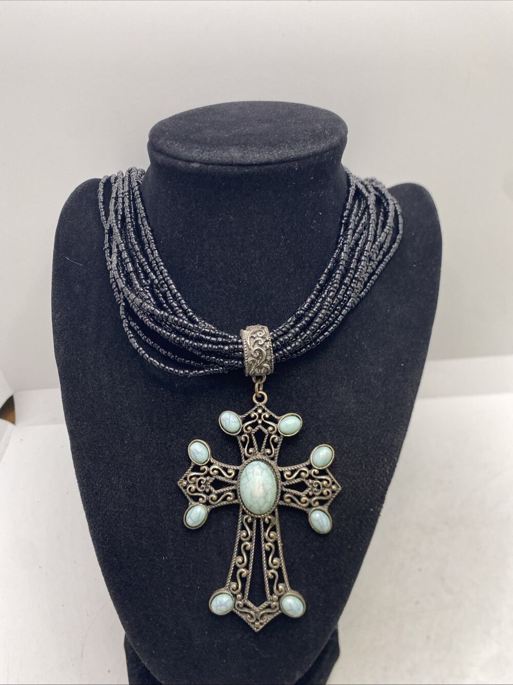 Vintage Cross Faith Gothic Style Necklace Pendant